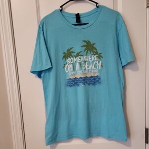 Piper Lou Somewhere On A Beach Sippin Somethin Strong Tshirt